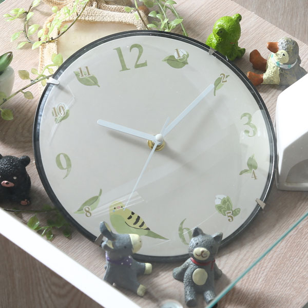 楽天市場 時計 おしゃれ デザインウォールクロック アンティーク デザイナーズクロック 壁掛け 掛け時計 カフェ 店舗 カバー付 Fcm まくらステーション イプノス