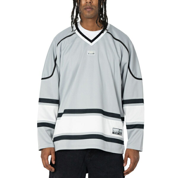 【45PC0201】(プロクラブ)　Pro Club Men's Heavyweight Hockey Jersey アイスホッケーシャツ 【プロクラブ ジャージ】 アイスホッケー　ゲームシャツ 大きいサイズメンズ　メンズ大きいTシャツ 　ヒップホップ衣装　衣装　ジャージ ヘビーウエイト長袖シャツ