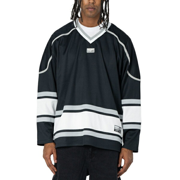 【45PC0201】(プロクラブ)　Pro Club Men's Heavyweight Hockey Jersey アイスホッケーシャツ 【プロクラブ ジャージ】アイスホッケー　ゲームシャツ 大きいサイズメンズ　メンズ大きいTシャツ　ヒップホップ衣装　衣装　ジャージ ヘビーウエイト長袖シャツ｜hysydefashion