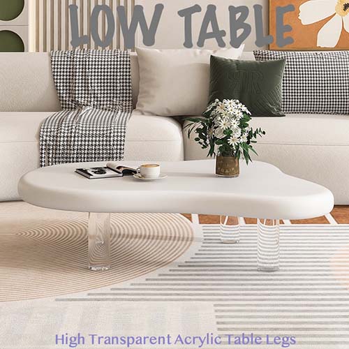 【table103】雲型 高澄み切ったアクリル樹脂脚 置き目一覧表 室内装飾 リビング一覧表 真っただ中一覧表 分かりやすい 100/120コマーシャル