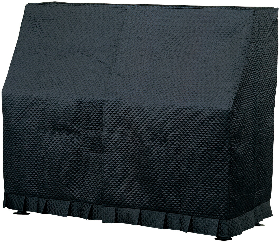 最大87 オフ レビューでもれなく高級クロス同梱 綿わた入りキルティング素材のアップライトピアノカバー フルカバー 甲南 キルティングカバーka U ブラック Fucoa Cl