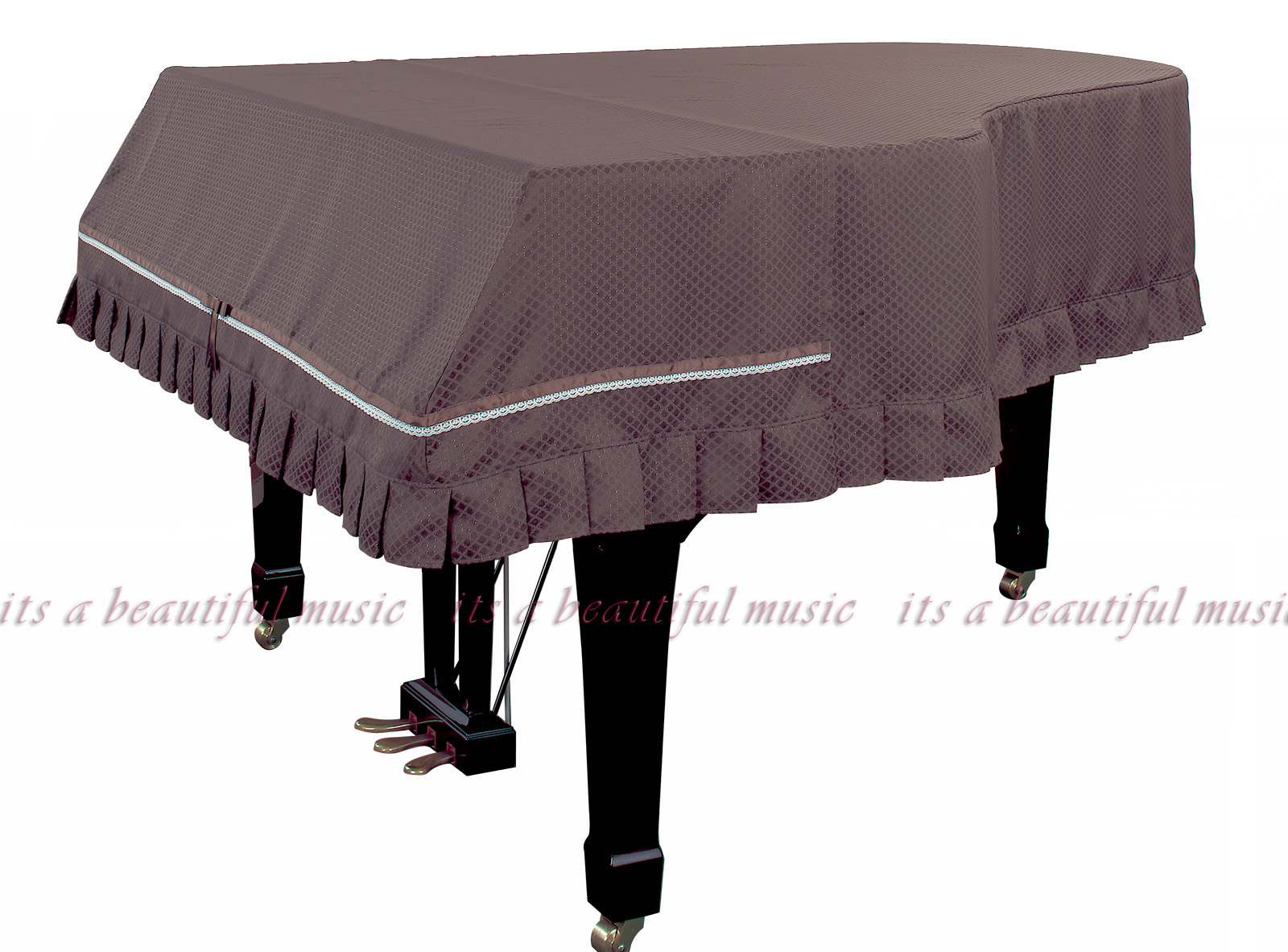 甲南ショコラシリーズ　グランドピアノC3用カバー　ブラウン 楽天市場】【its】Rakuten出店17年感謝！ピアノクロス同梱