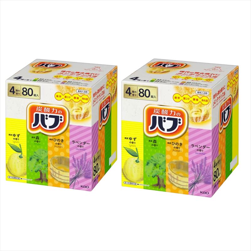 【新品未使用｜未開封】バブ 炭酸力 9種の香り 72錠 4箱セット 外箱アウトレット 画像の旧人気アソートパッケージ品 バブ 72錠