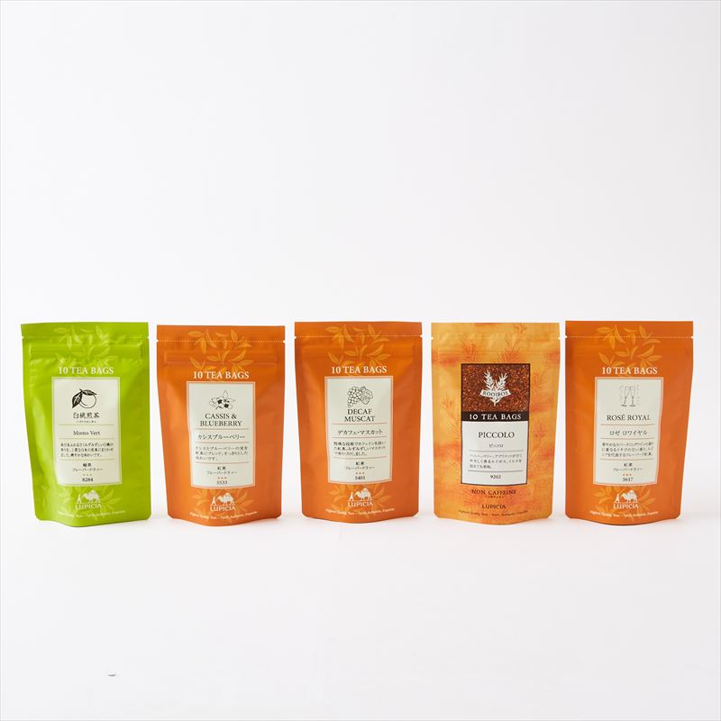 楽天市場】【5種類セット】【白桃煎茶/カシスブルーベリー/デカフェマスカット/ピッコロ/ロゼロワイヤル 各 10個入】【ルピシア】【ティーバッグ】 LUPICIA 【ゆうパケット】【送料無料】 : abマート 楽天市場店