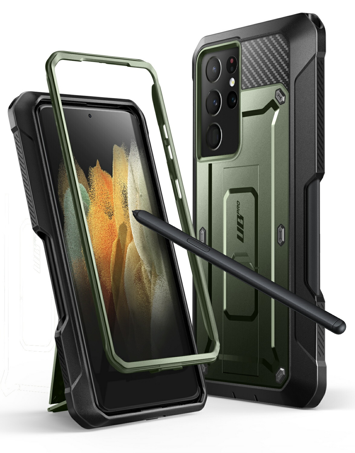 楽天市場】docomo select SC-52B Clear View Cover Spen K Galaxy S21