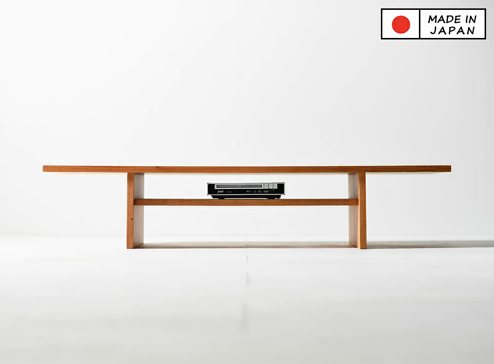 【国産/無垢/完成品】幅120cm チェリー無垢材 テレビ台 テレビボード ローボード ロータイプ 天然木製 おしゃれ 北欧 シンプル モダン konojiテレビボード120 チェリー 日本製|インテリアチョコレート