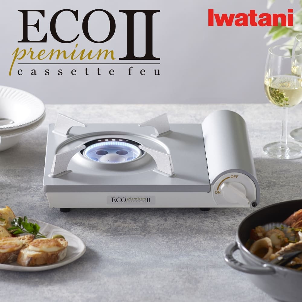 最新発見 イワタニ Iwatani カセットコンロ カセットフー エコプレミアム CB-EPR-1 省エネ 内炎式 岩谷 停電対策