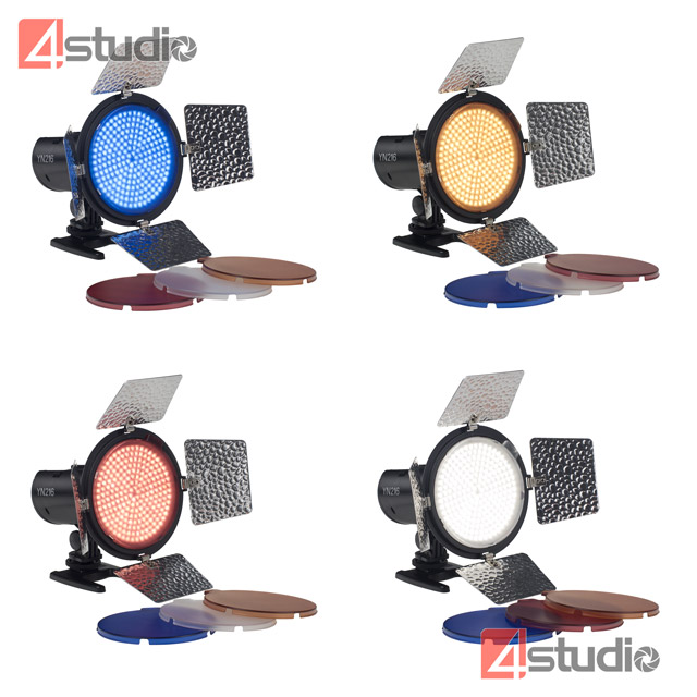 【正規品 純正品 3ヶ月保証!!】YN216 AC電源アダプター使用可 YONGNUO製 216球LEDスタジオビデオライト カメラ撮影用 四色温度プレート付き キヤノンニコンデジタル一眼レフカメラ用