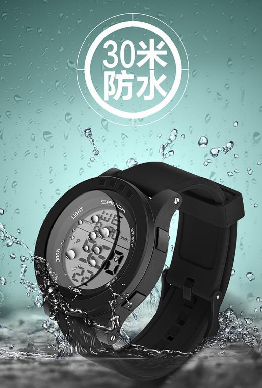 楽天市場 クリックポスト送料込み 箱無しなので安い メンズ腕時計 レディース腕時計 兼用 デジタル スポーツウォッチ Ledバックライト 30m防水 アラーム機能ストップウォッチ機能付き Occhio Graphic 楽天市場店