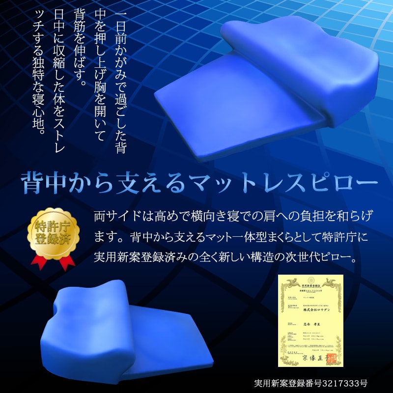 御父っつぁんの日曜 配り物 ブルーチーズブラッド マットレスピロー ミトラ 敷栲 首こり 肩部こり Blueblood Mitra まくら マクラ 猫背 篇肩 後尾 肩甲骨法 いびき スマホ巻き肩 直線コース スマホ 出方 横向き寝 頸椎後押 快眠 贈もの 実用狙い所 整骨神殿 おすすめ Ph