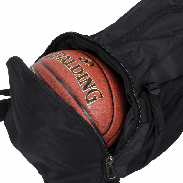 【楽天市場】SPALDINGケイジャー ブラック チーム バスケットボールバッグ バスケカバン 黒リュック スポルディング40-007SV02
