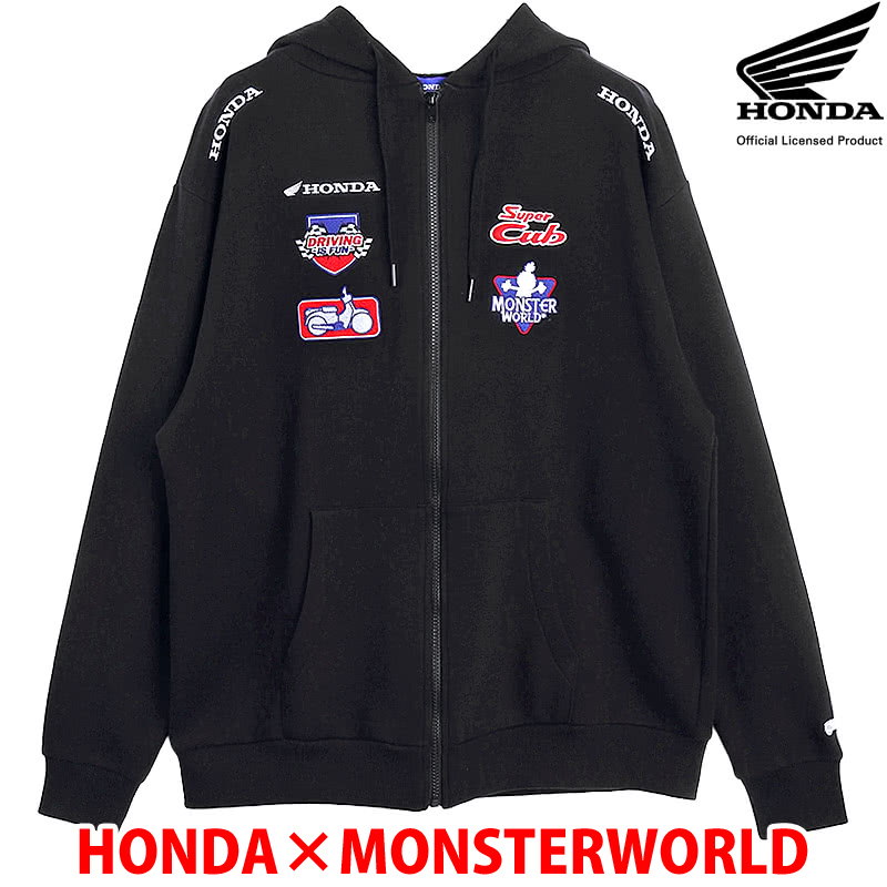 Supreme ✖️ HONDAブラック トレーナー Lサイズ 楽天市場】HONDA×MONSTER WORLD トレーナー B ブラック 刺繍