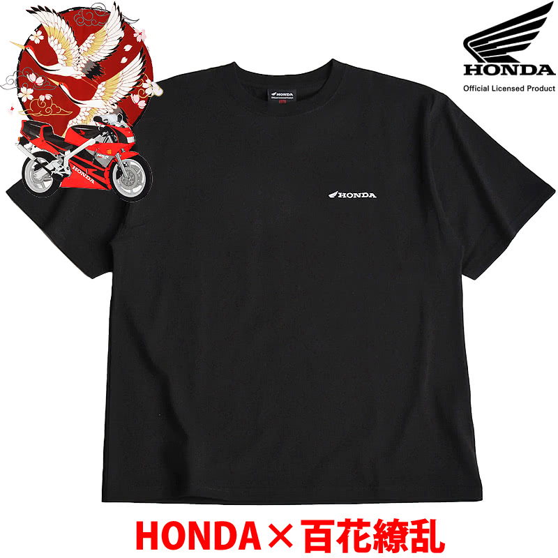 hillda ドット柄装飾の黒半袖Tシャツ hillda ドット柄装飾の黒半袖Tシャツ kOhAKUランダムドット柄