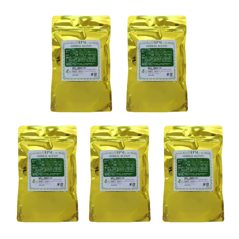 楽天市場】IPM リーフヘナ 100g 5袋セット 天然ヘナ HENNA 白髪染め