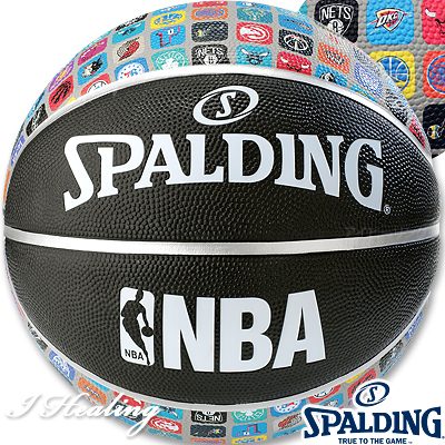 楽天市場 Spalding ミニバス バスケットボール5号 Nbaアイコンボール ブラック 小学校 子供用 ラバー スポルディング 772j アイヒーリング