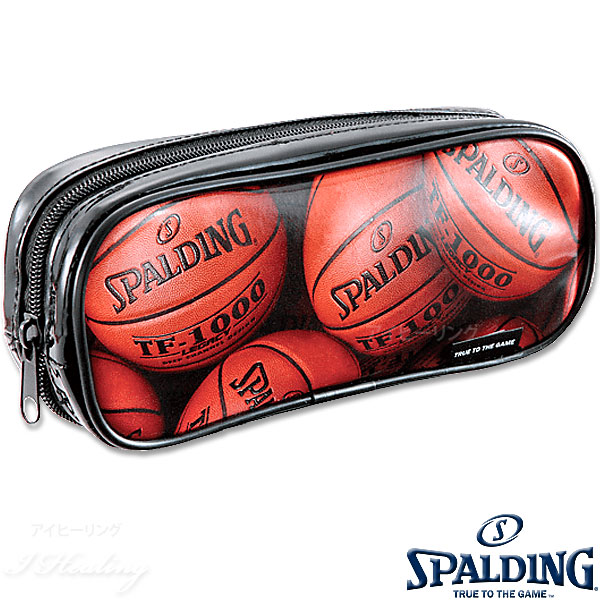 楽天市場 Spalding プリントペンケース オレンジ 筆箱 筆入れ バスケットボール グッズ スポルディングspf130d アイヒーリング