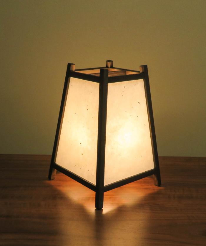 木地　露路行燈　夜咄　茶道具　送料無料 茶道具 溜塗 露地行灯 御座敷行灯 行燈 夜咄 アンティーク 骨董
