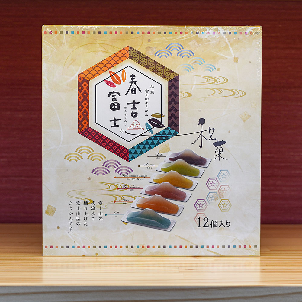 Mount Fuji Yokan Japanese Traditional Sweets Gift Set 12pcs – AXA