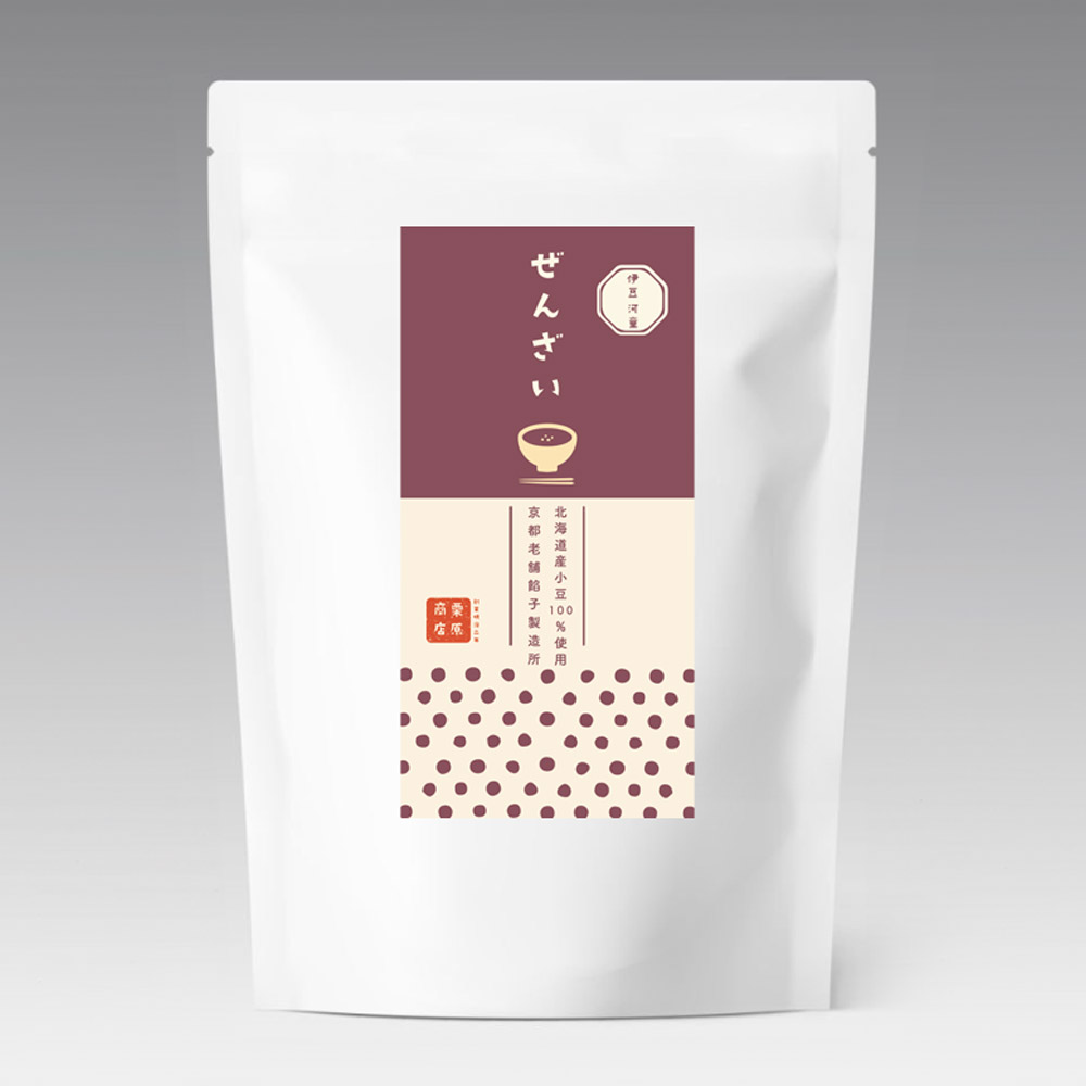 ポスト投函便送料無料伊豆河童ぜんざい2個セット北海道産小豆善哉和菓子和スイーツ温かあずき国産