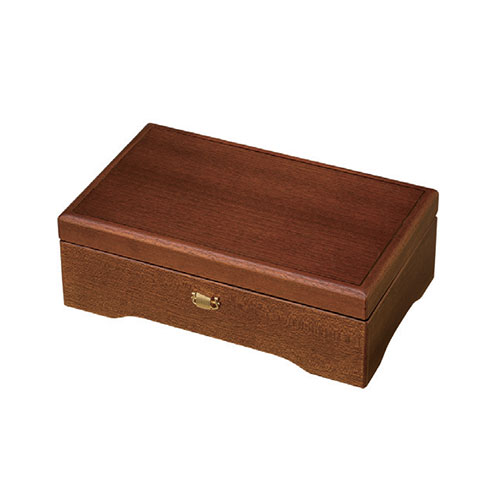 楽天市場】ニデックオルゴール【受注生産】50弁 無垢材 『マホガニー