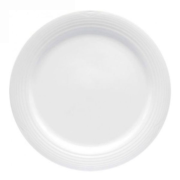 ノリタケ アークティック ホワイト 27cmプレート4枚セット 【食洗機・電子レンジ対応】【Arctic White】