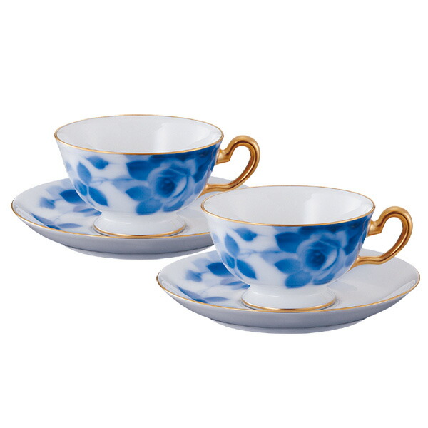 楽天市場】【大倉陶園】ブルーインペリアル ティー・コーヒー碗皿大切