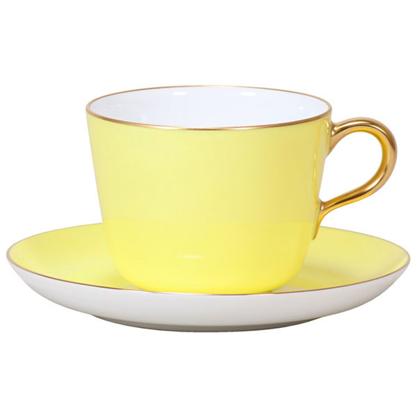 楽天市場】【大倉陶園】色蒔き（クリーム） モーニング碗皿 大切な方へ