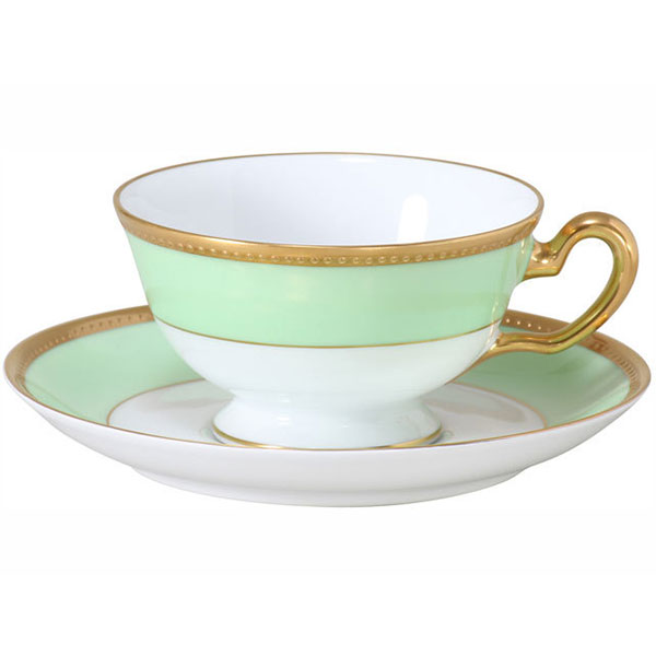 楽天市場】【大倉陶園】メイグリーン ティー・コーヒー碗皿 大切な方へ