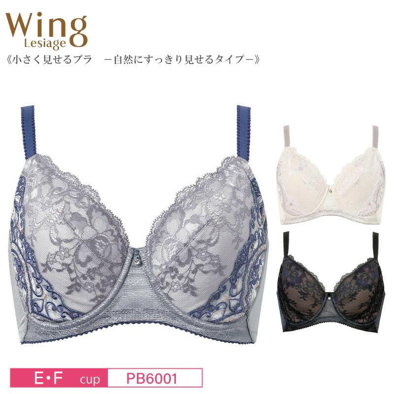 【新品タグ付】ワコール★Lesiage・ネイビー★D80L（定価¥9,570） Wacoal - 【新品タグ付】ワコール☆Lesiage・ネイビー☆D80L（定価
