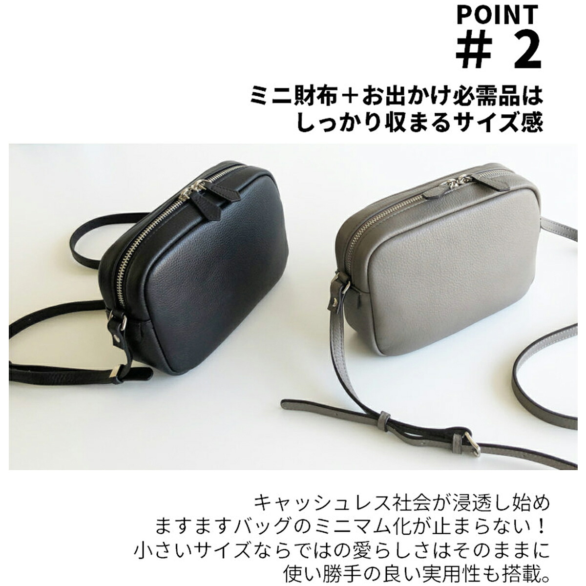 ショルダーバッグ レディース 斜めがけ 大人 本革 レザー ショルダー 