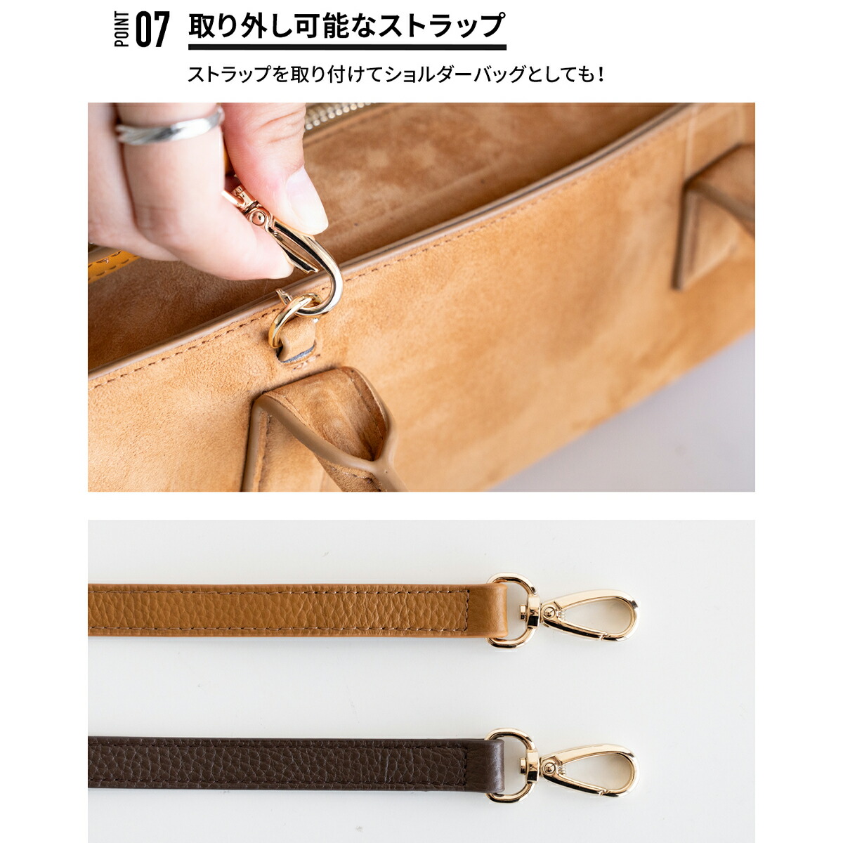 yuki(ドキ子さん)ROOMコラボ】 本革 ボストン 横長バッグ バゲット