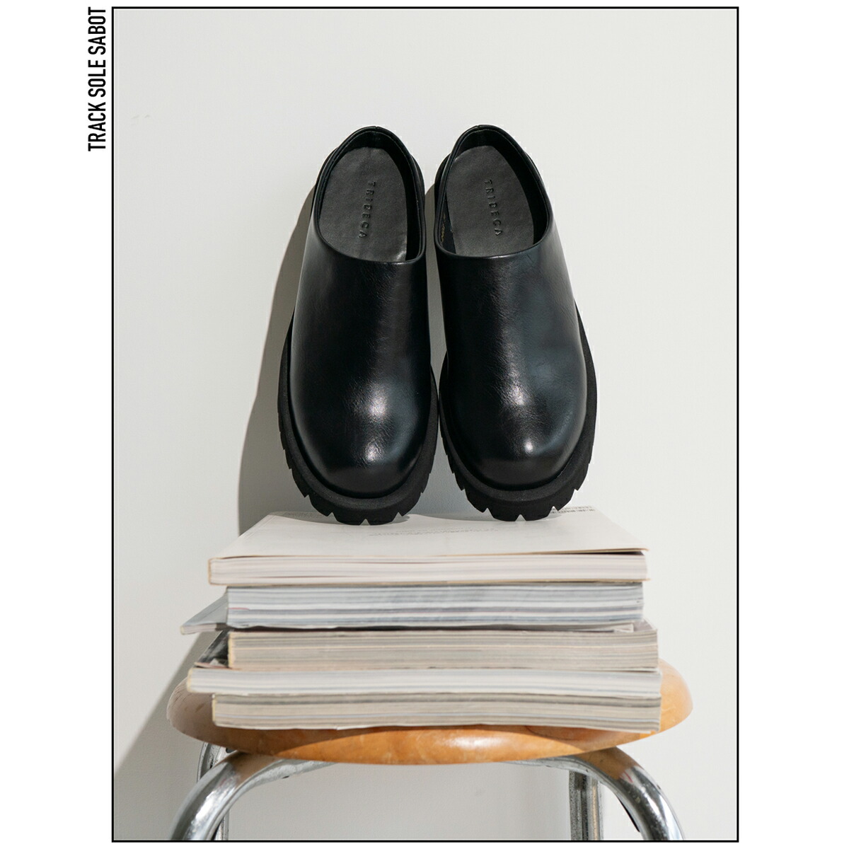 The Ennoy Professional ブラックサボ・クロッグサンダル Ennoy PPACO クロッグサンダル 27cm ブラック