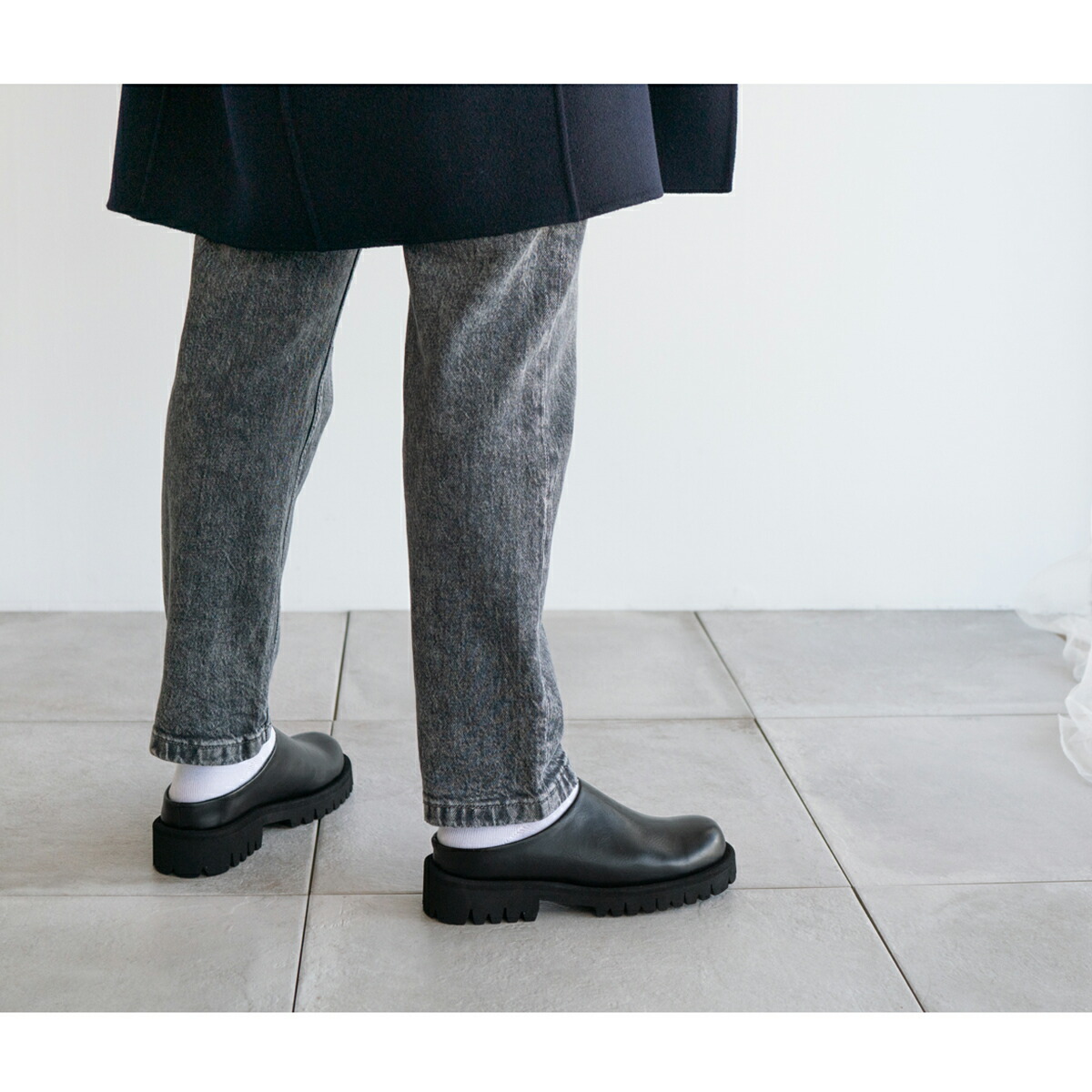 The Ennoy Professional ブラックサボ・クロッグサンダル The Ennoy Professional ブラックサボ・クロッグサンダル The