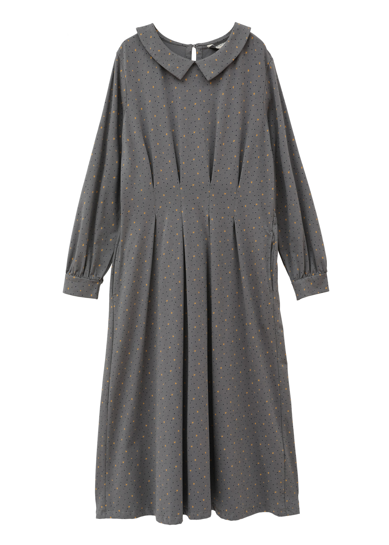 オーガニックコットンストレッチ天竺ワンピース【M】PeopleTree ピープルツリー organiccotton フェアトレード fairtrade｜あいね・谷町九丁目店