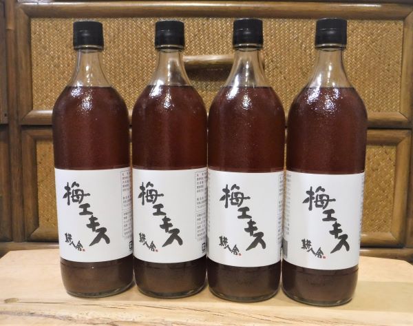 【４本セット】 耕人舎の梅エキス 熊野の里山 ふるさと色川｜あいね・谷町九丁目店