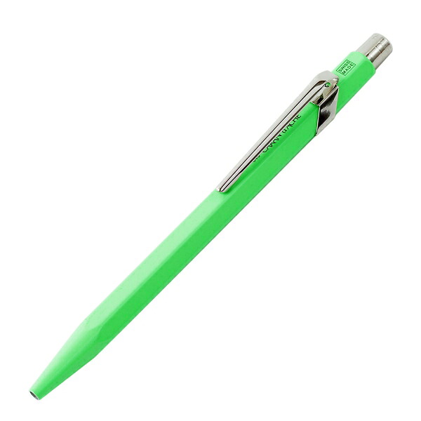 ボールペン カランダッシュ（CARAN d'ACHE） 849 POPLINE 蛍光グリーン NF0849-730 メール便可