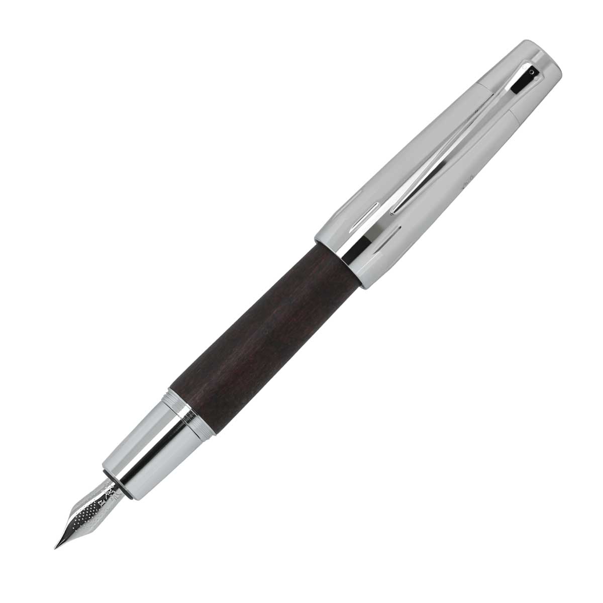 筆 ファーバーカステル（Faber Castell） 情感 木材\u0026クローム 梨の木：有りの実木材 うす暗い赤銅色