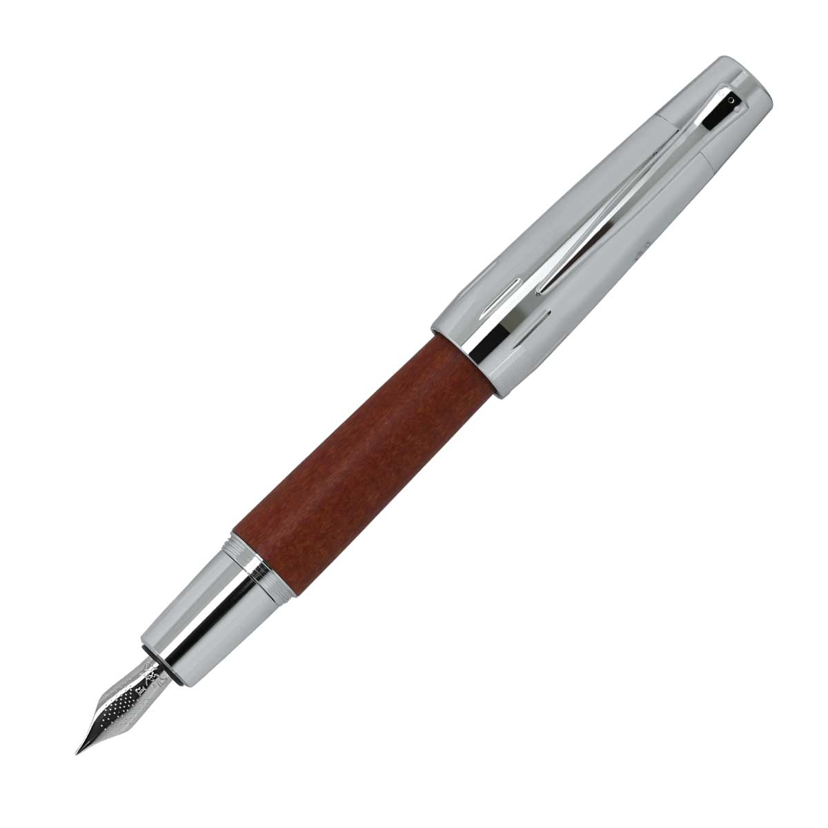 筆 ファーバーカステル（Faber Castell） 情感 木材\u0026クローム 梨の木：有りの実木材 赤銅色