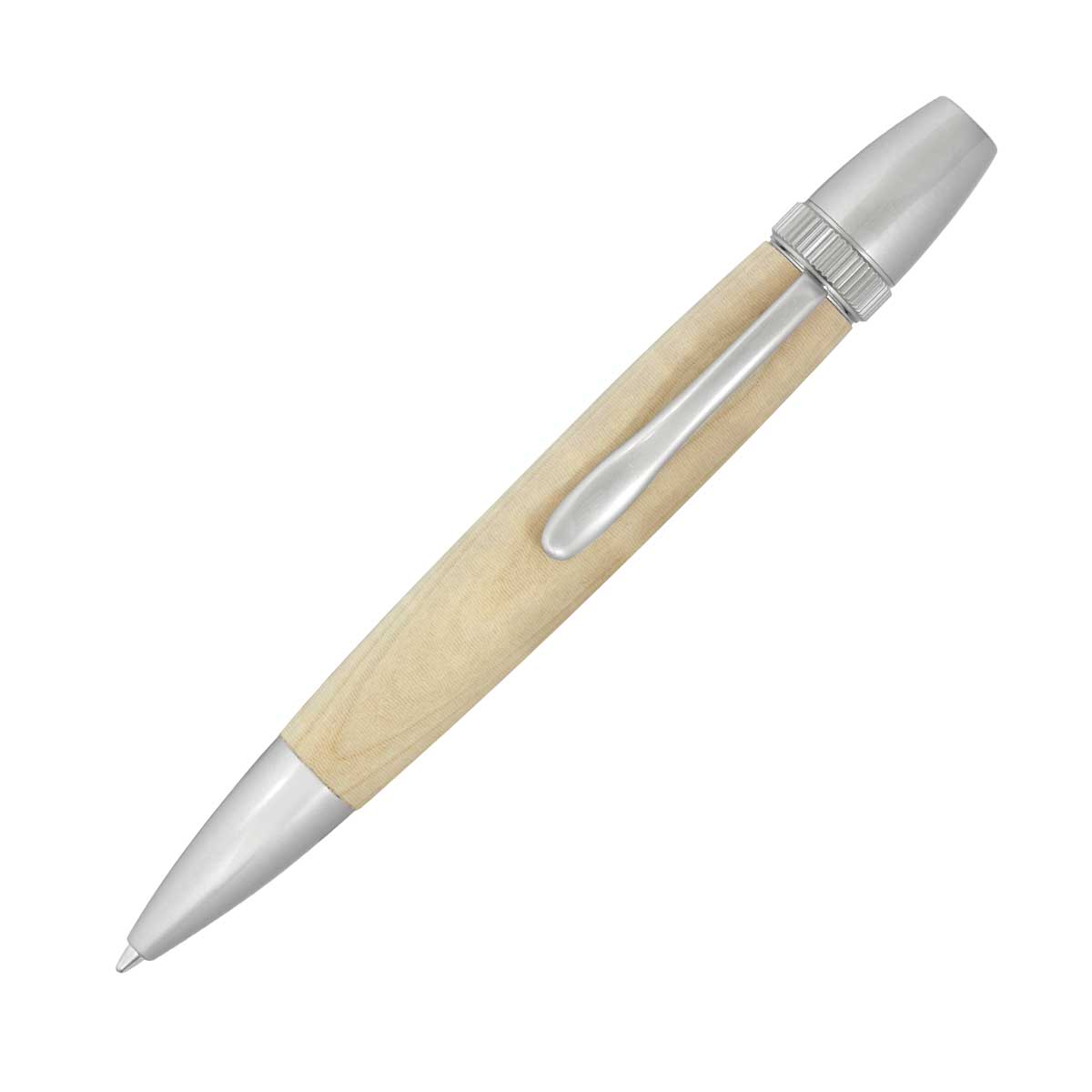 ボールペン F-STYLEWood Pen 御手々御手伝いさん 銘木ボールペン 栃 とち ちじみ杢 SP15302 即日