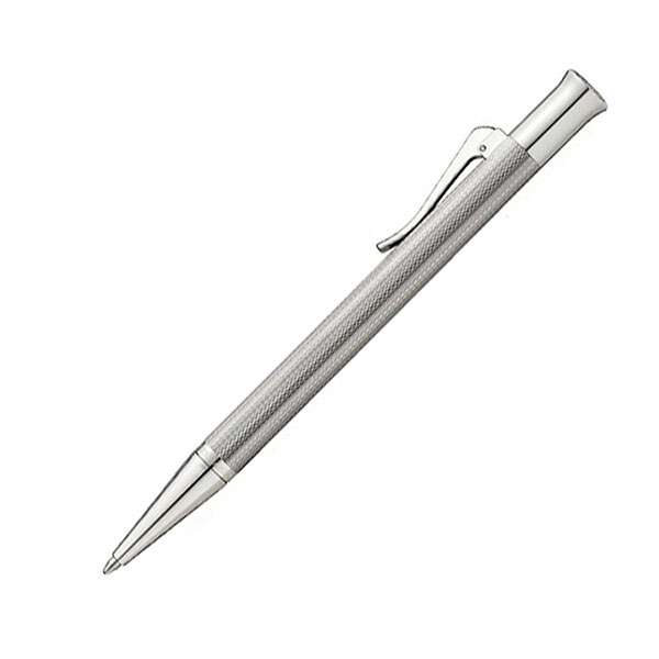 ボールペン グラフ・フォン・ファーバーカステル(Faber Castell) ギロシェ ロジウム 146534|ペンスタ磐田 店
