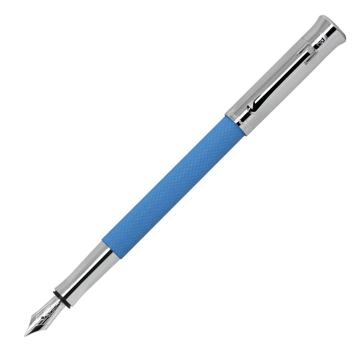万年筆 グラフ・フォン・ファーバーカステル（Faber Castell） ギロシェ GULF BLUE ガルフブルー