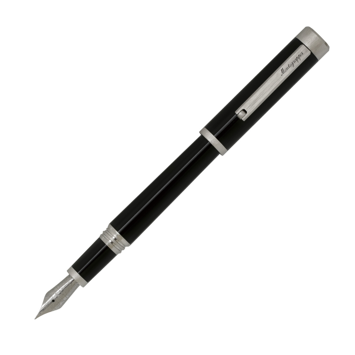 筆 モンテグラッパ（Montegrappa） ZERO 無し 黒いこと パラジウム