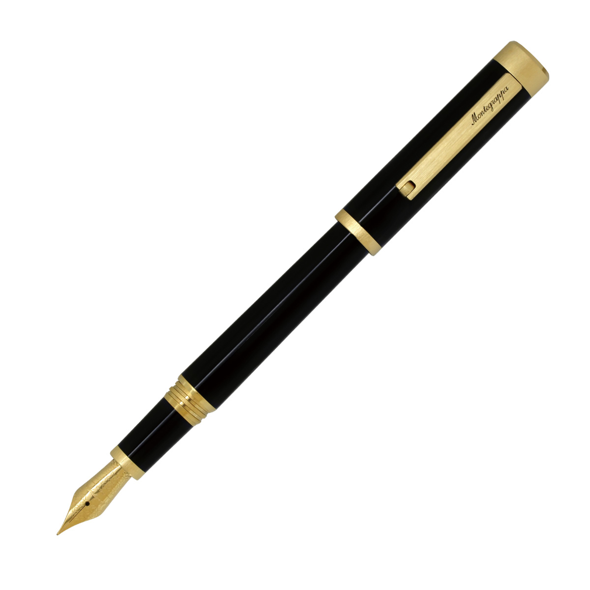 筆 モンテグラッパ（Montegrappa） ZERO 無し 黒いこと 黄色ゴールド