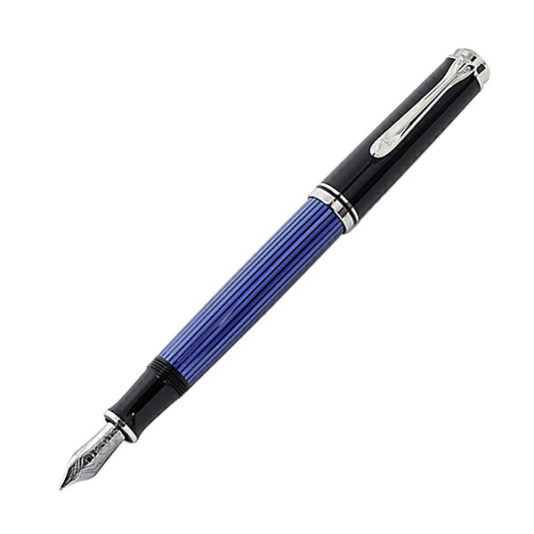 お取り寄せ 筆 伽藍鳥（Pelikan） スーベレーン M405 青み縞
