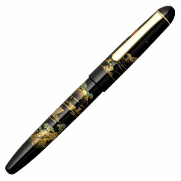 プラチナ萬年筆 逸平作 加賀本漆平蒔絵 梅松 ペン先18K PLATINUM プラチナ萬年筆 逸平作 加賀本漆平蒔絵 梅松 ペン先18K PLATINUM