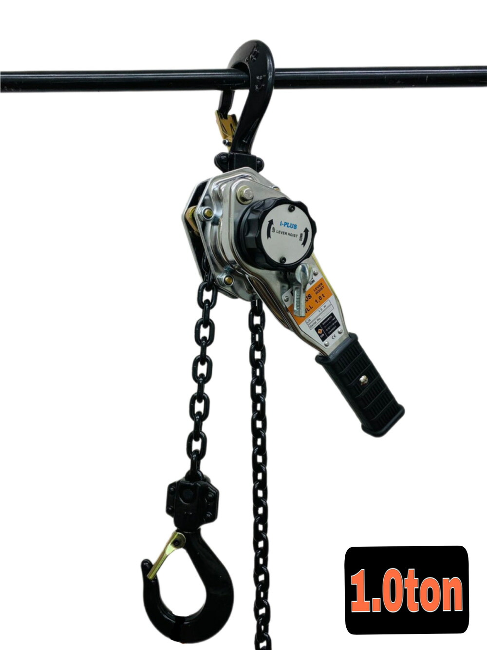 新発売シルバー レバーホイスト 1.0ton 1000kg 1.0t 1.0トン 1.5m Lever Hoist 軽量チェーンレバーホイスト 高品質T10 グレード100チェーン1.5m ミニレバー新型 チェーンホイスト チェーンブロック チェーンガッチャ 手動式レバーブロック 荷締機 チェンプラー【対応】|アイプラスショップ