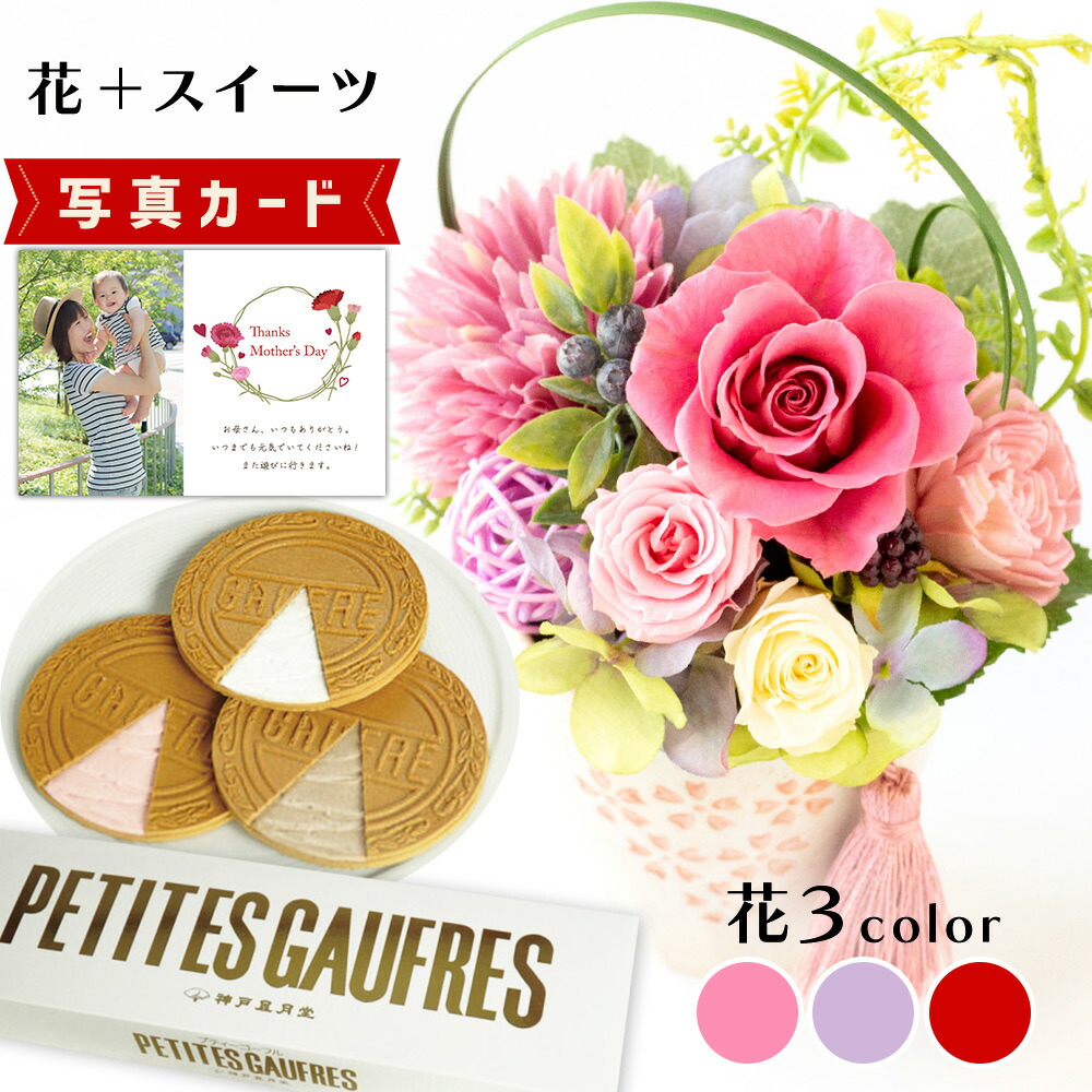 あす楽 舞桜 3色 風月堂 ゴーフル セット 菓子 プリザーブドフラワー プレゼント お祝い 結婚祝い 誕生日プレゼント Db B2 新築祝い 定年 退職祝い 開店祝い お見舞い 枯れない花 贈り物 母 女友達 フラワーギフト おしゃれ 花 7000円 母の日ギフト Southwestne Com