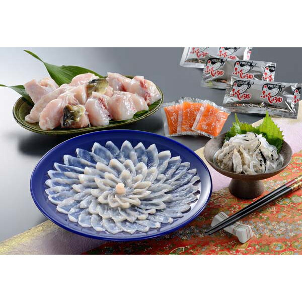 内祝い お返し 出産 メッセージカード 無料 関とら本店 とらふく 料理 とらふぐ刺身 とらふぐ皮 とらふぐちり ちり鍋 贈り物 出産祝い お礼 結婚 入学 新築 快気 祝い 香典返し お祝い返し 送料無料 16000円 夏ギフト お中元 入学祝い [袋N] (SK)軽｜ギフト＆内祝いのアイプレゼンツ
