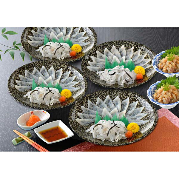 内祝い お返し 出産 メッセージカード 無料 関とら本店 とらふく刺身 とらふく塩辛 セット 刺身 とらふぐ皮 食べ比べ 640ｇ 贈り物 出産祝い お礼 結婚 入学 新築 快気 祝い 香典返し お祝い返し 送料無料 11000円 夏ギフト お中元 入学祝い [袋N] (SK)軽｜ギフト＆内祝いのアイプレゼンツ