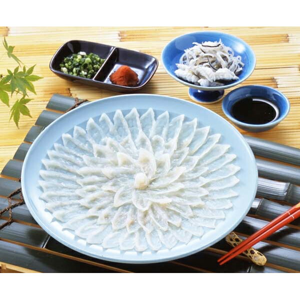 【18日P3倍】 内祝い お返し 出産 メッセージカード 無料 とらふぐ 刺身 冷蔵 皮刺 焼ひれ ポン酢 もみじおろし ねぎ 贈り物 出産祝い お礼 結婚 入学 新築 快気 祝い 香典返し お祝い返し 送料無料 [包N] 13000円 (SK)軽 初節句 入学祝い